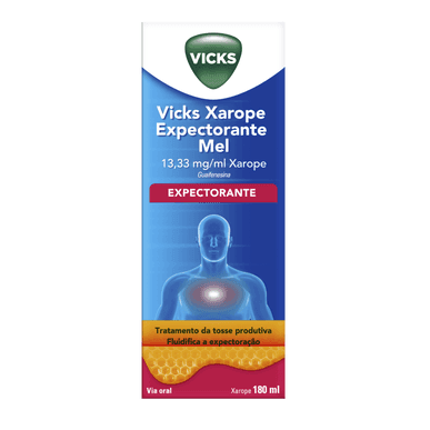 Vicks Xarope Expectorante Mel