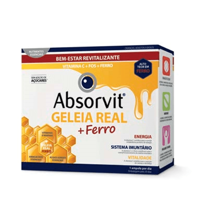 Absorvit Geleia Real + Ferro